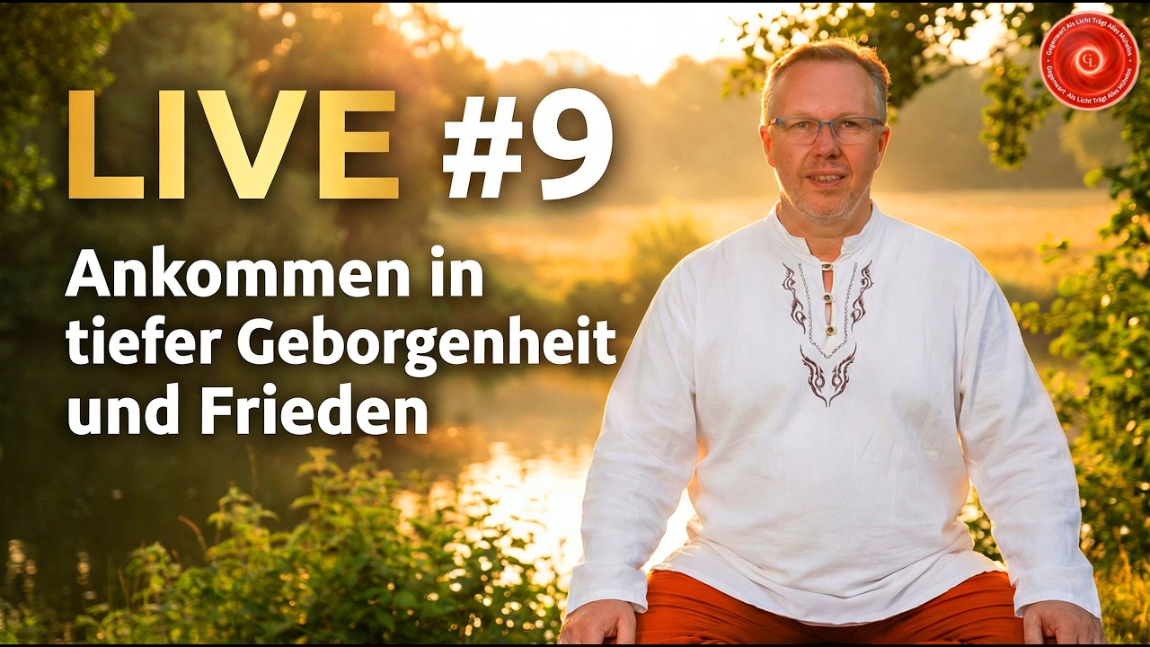GEFÜHRTE MEDITATION | Ankommen in tiefer Geborgenheit & Frieden (Vorwort & Meditation)