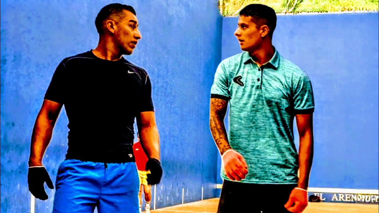 Stitch y Güero de CU vs Abraham y Orejas Frontón Arenal primer partido