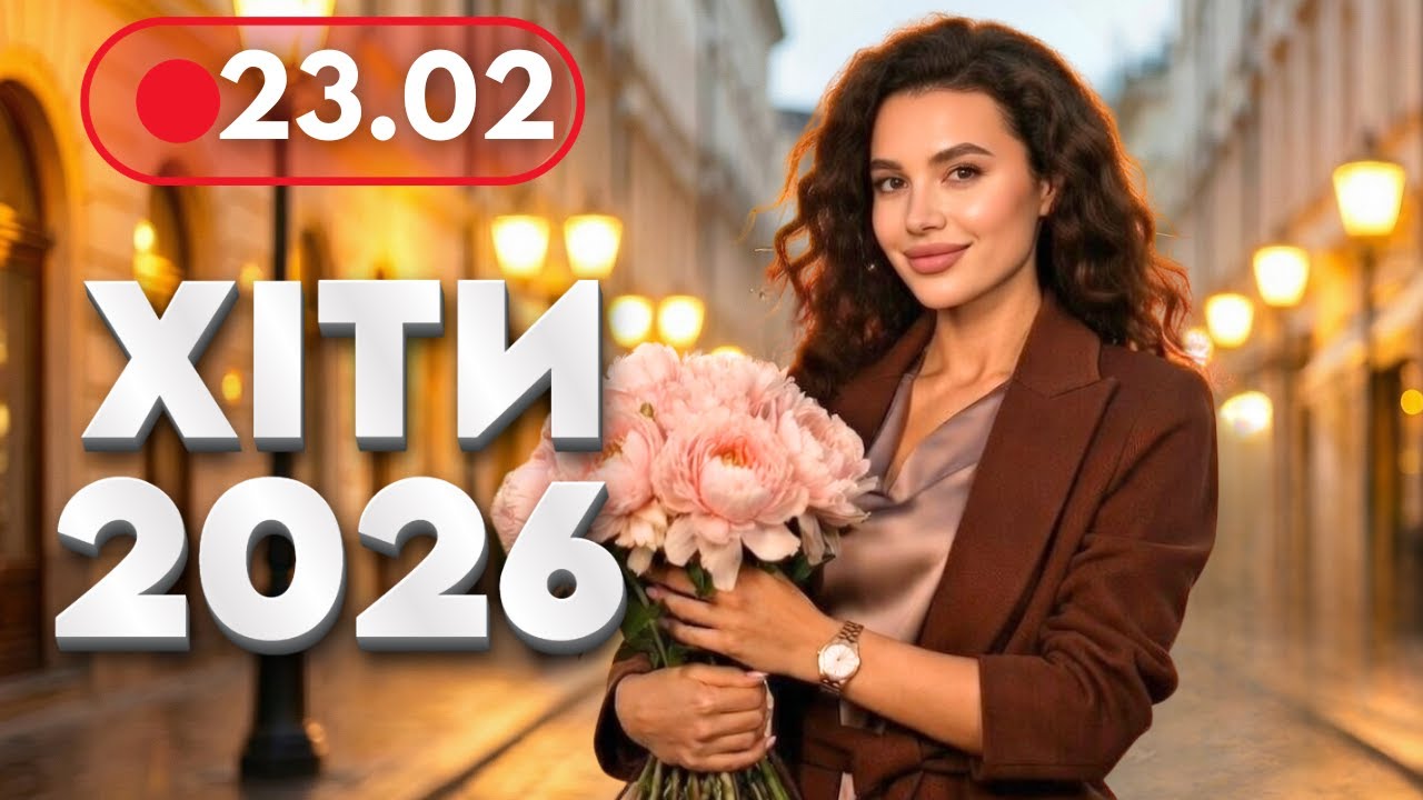 Хіти 2026 🔥 23  лютого - Нові українські танцювальні пісні | Музика для гарного настрою