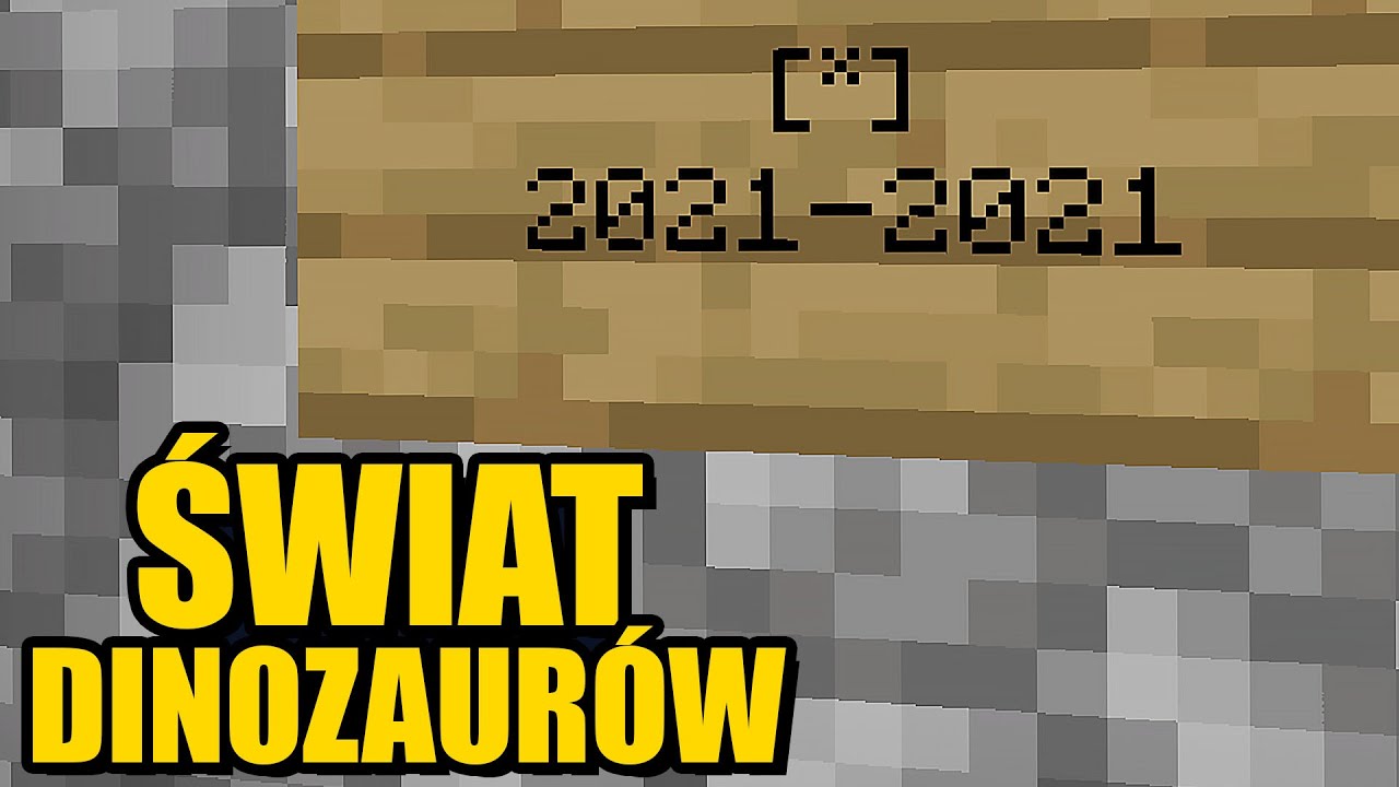 MINECRAFT ŚWIAT DINOZAUR&Oacute;W #28 - WAŻNA WIADOMOŚĆ...