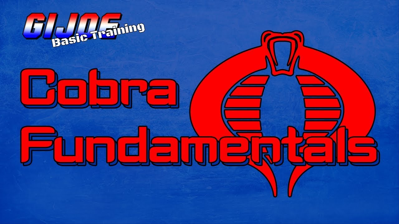 Cobra Fundamentals - The History of Cobra - G.I. Joe Basic Training