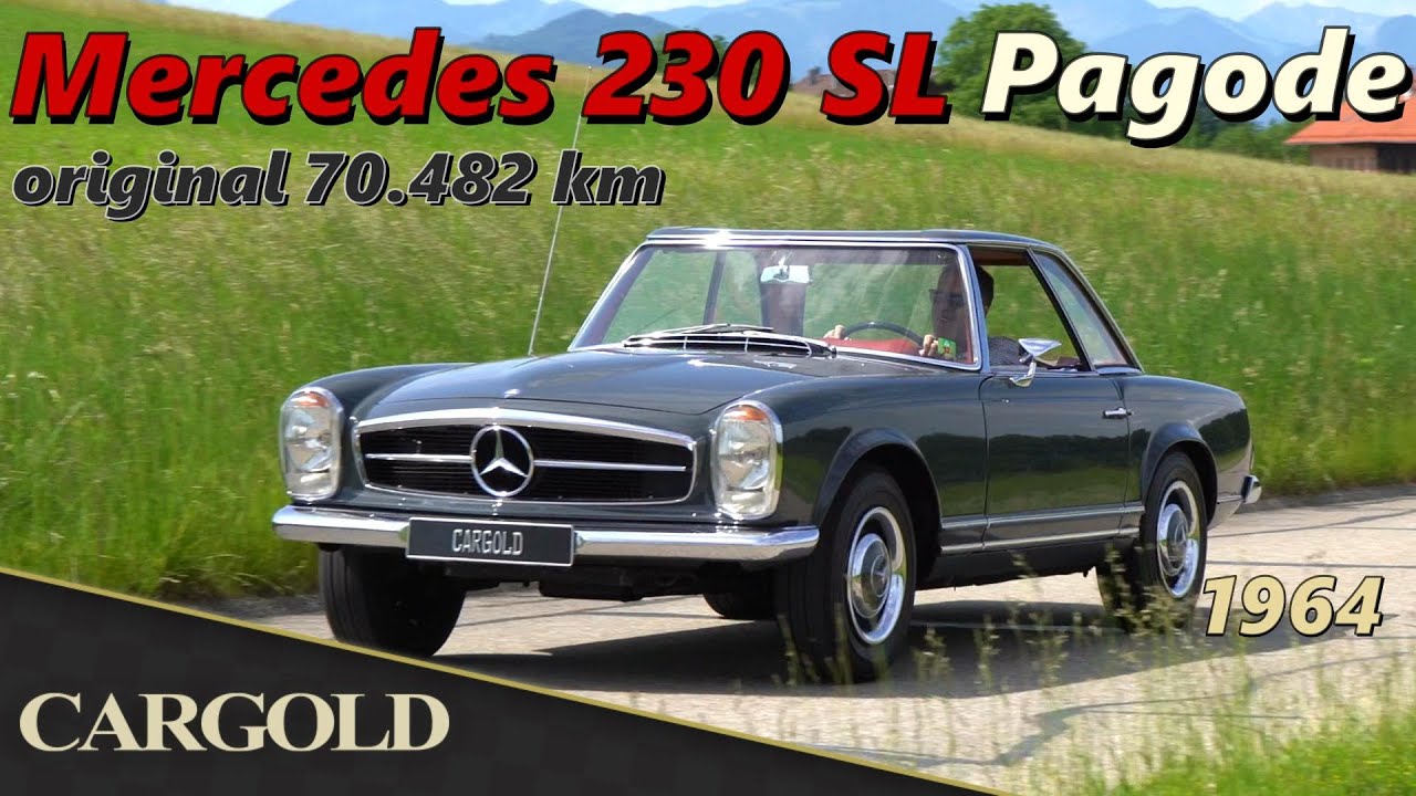 Mercedes 230 SL, 1964, frühe Pagode in unverfälschter Daimler Benz Originial-Qualität