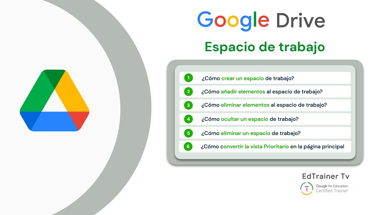 ✅ Как использовать рабочее пространство на Google Drive