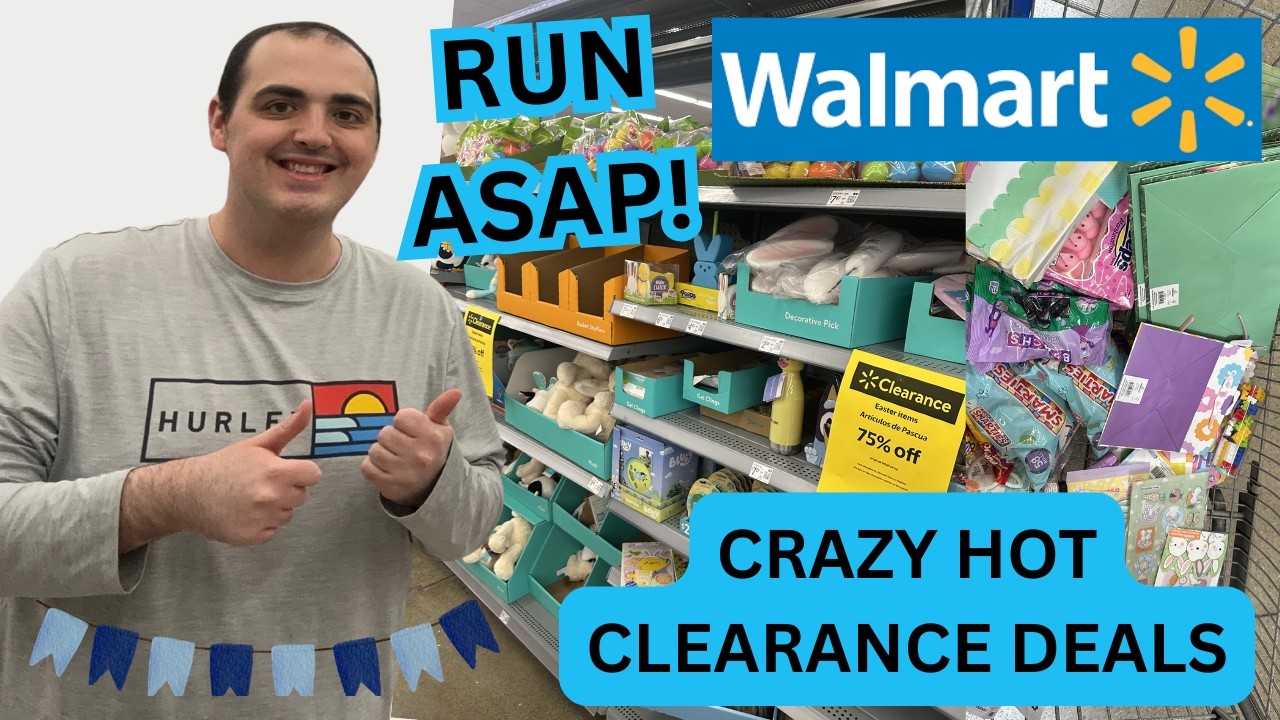 *Срочно в Walmart!* ~ Безумно выгодные предложения на распродаже ~ Скидки 75% на пасхальные товар...