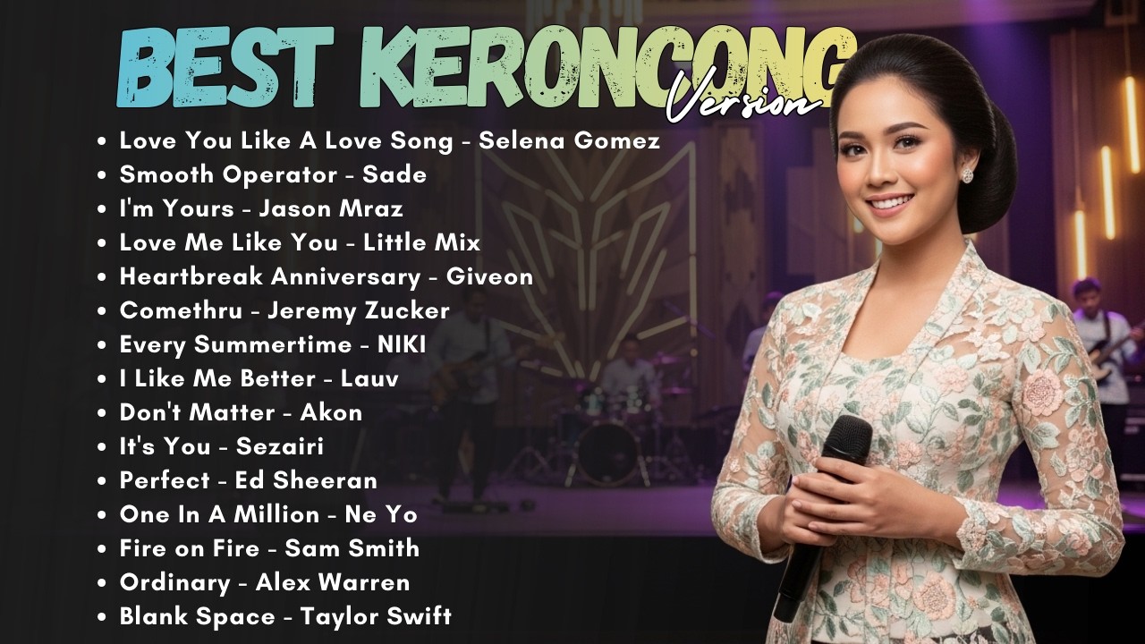 Keroncong Modern English Love Songs 2026 💙 Smooth Romantic Keroncong Cover Playlist