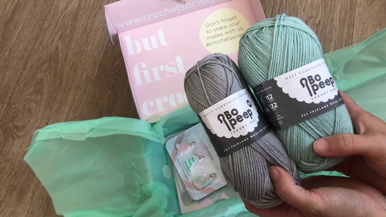 What’s in the Crochet Society subscription box //Box 1