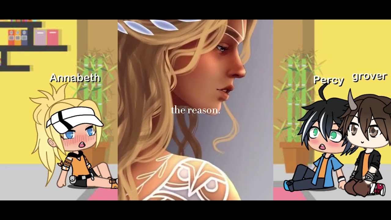 Percy Jackson reacts to future him || Percabeth, dark Percy, original trio|| PART 1