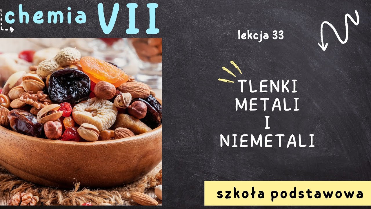 Chemia klasa 7 [Lekcja 33 - Tlenki metali i niemetali]