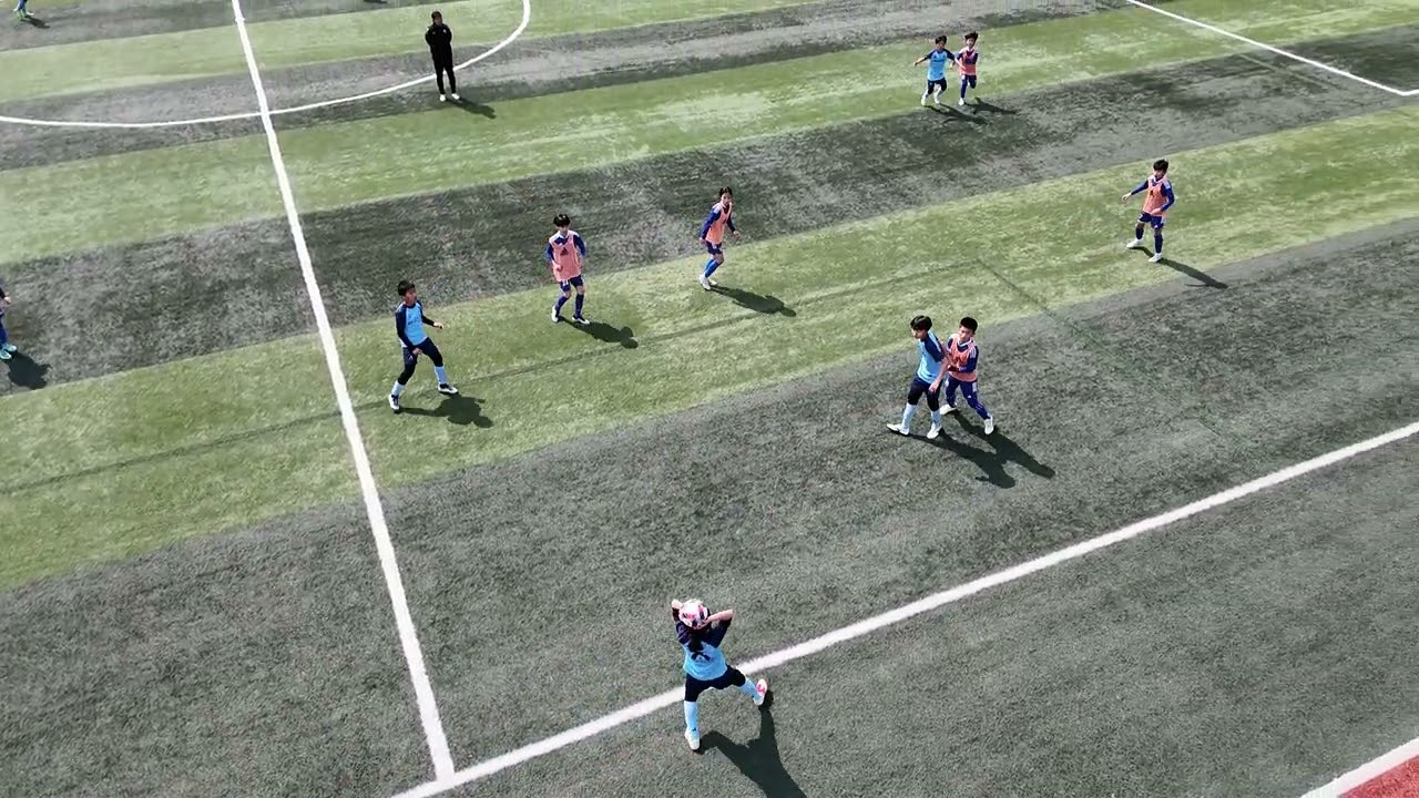 [6학년 연습경기] 어썸풋볼U12 VS SON아카데미 - 후반전(20250406)