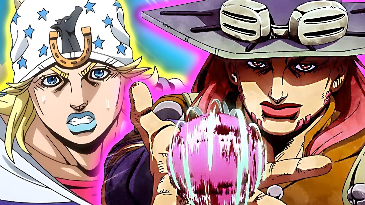 **НЕОБЫКНОВЕННЫЕ ПРИКЛЮЧЕНИЯ ДЖОДЖО, ЧАСТЬ 7: БЕГ НА СТАЛЬНОМ ШАРЕ** Реакция на 1-ю серию