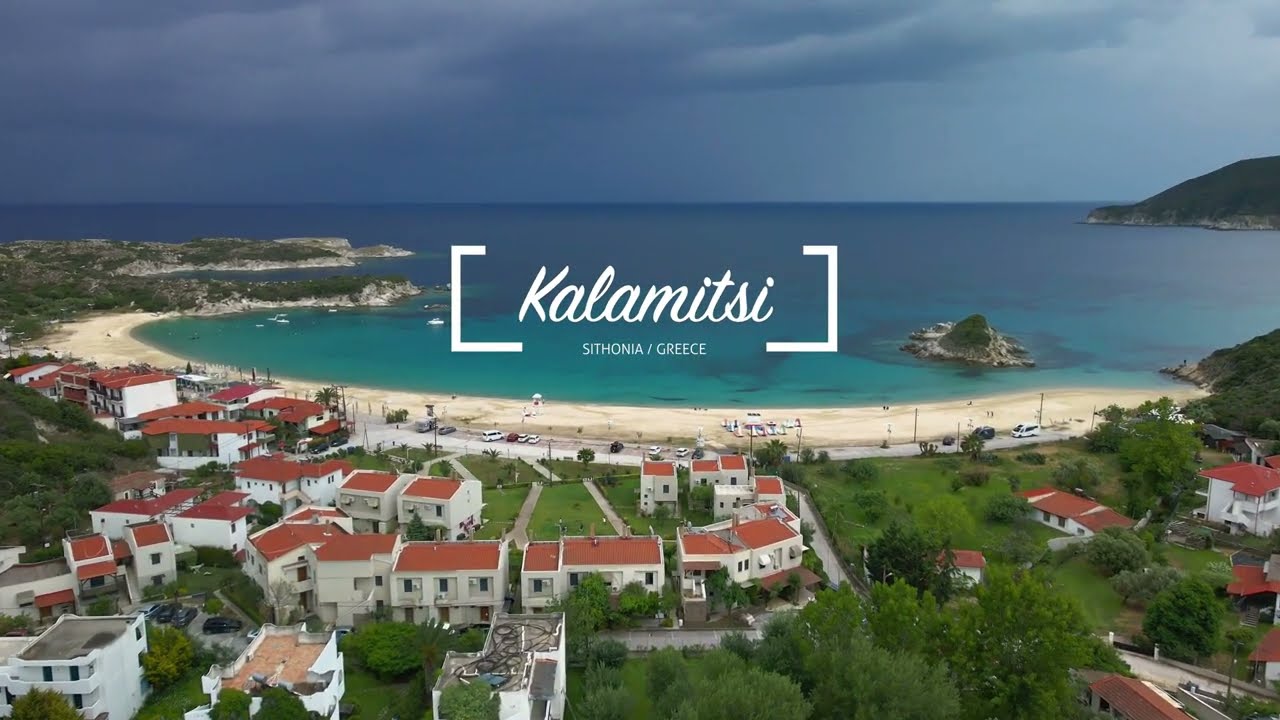 Kalamitsi, Greece - 4K drone