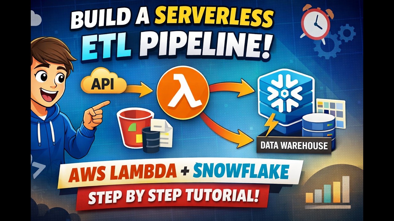 From API to Snowflake Data Warehouse | Serverless ETL Project (Step-by-Step Tutorial)