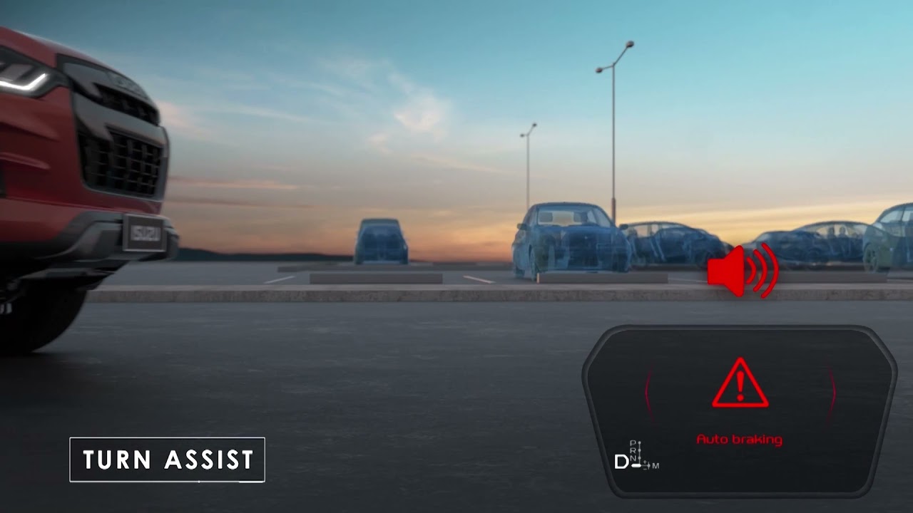 Turn Assist | All-New Isuzu D-Max