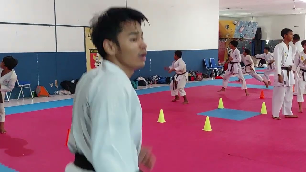 Latihan Teknik Kizame bersama Sensei Putu (Renzo)