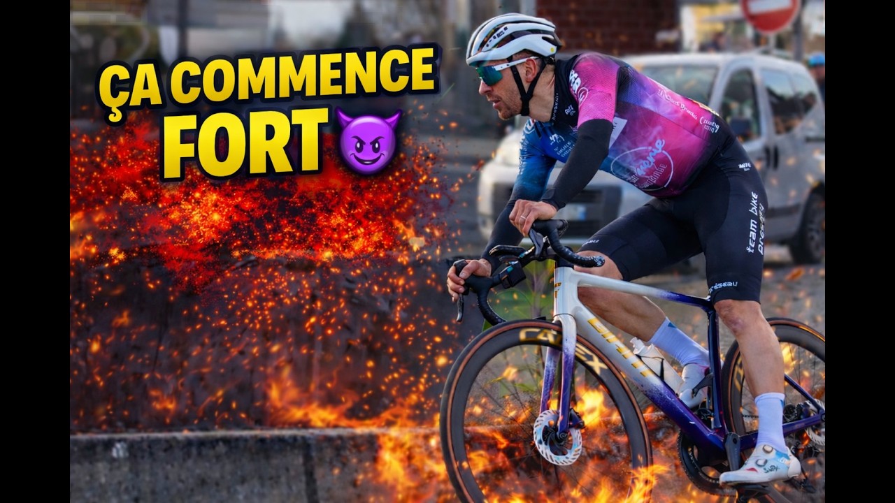 Première course 2026  Attaque à 2 tours… Victoire 😈