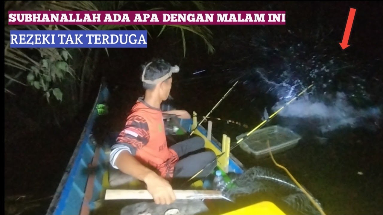 Masya Allah Ada Apa Dengan Malam Ini..Monster Muara Pada Ngamuk..#anakmahakamfishing