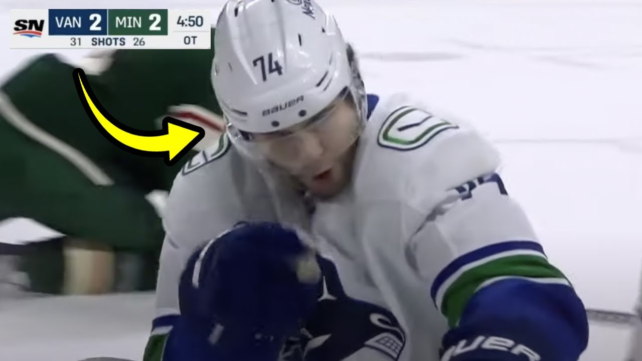 The ending to this Canucks game was absolutely WILD!