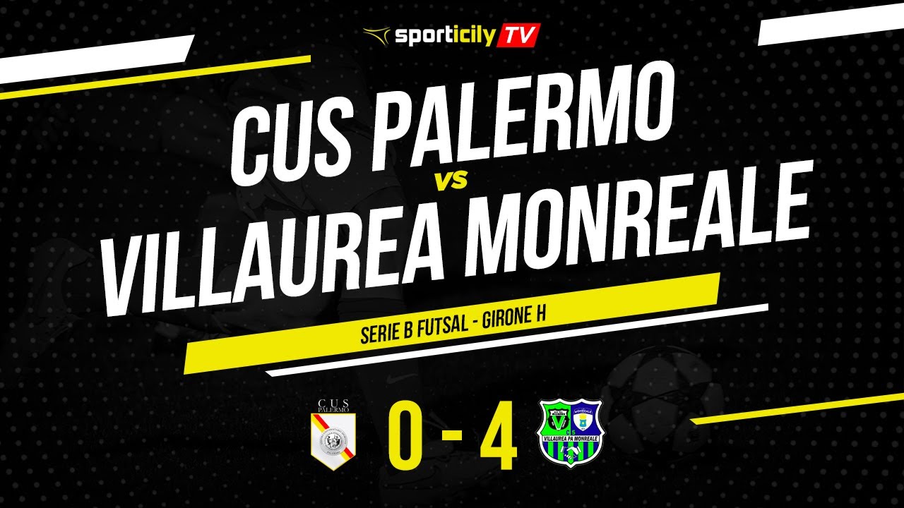 Cus Palermo - Villaurea Monreale | Serie B Girone H Futsal | Highlights & Goals