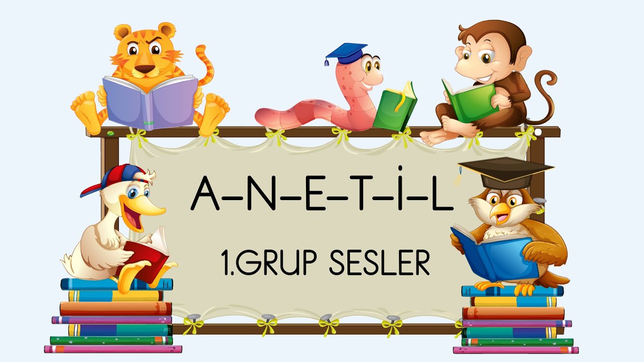ANETİL Harf, Hece ve Kelime Çalışmaları -  Sesleri Bileştirme - Yeni Müfredata Uygun