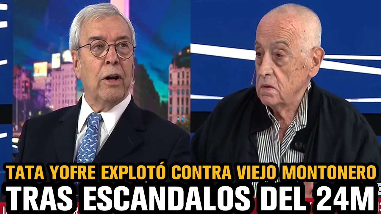 EL TATA YOFRE  EXPLOTÓ CONTRA UN VIEJO ZURDO MONTONERO