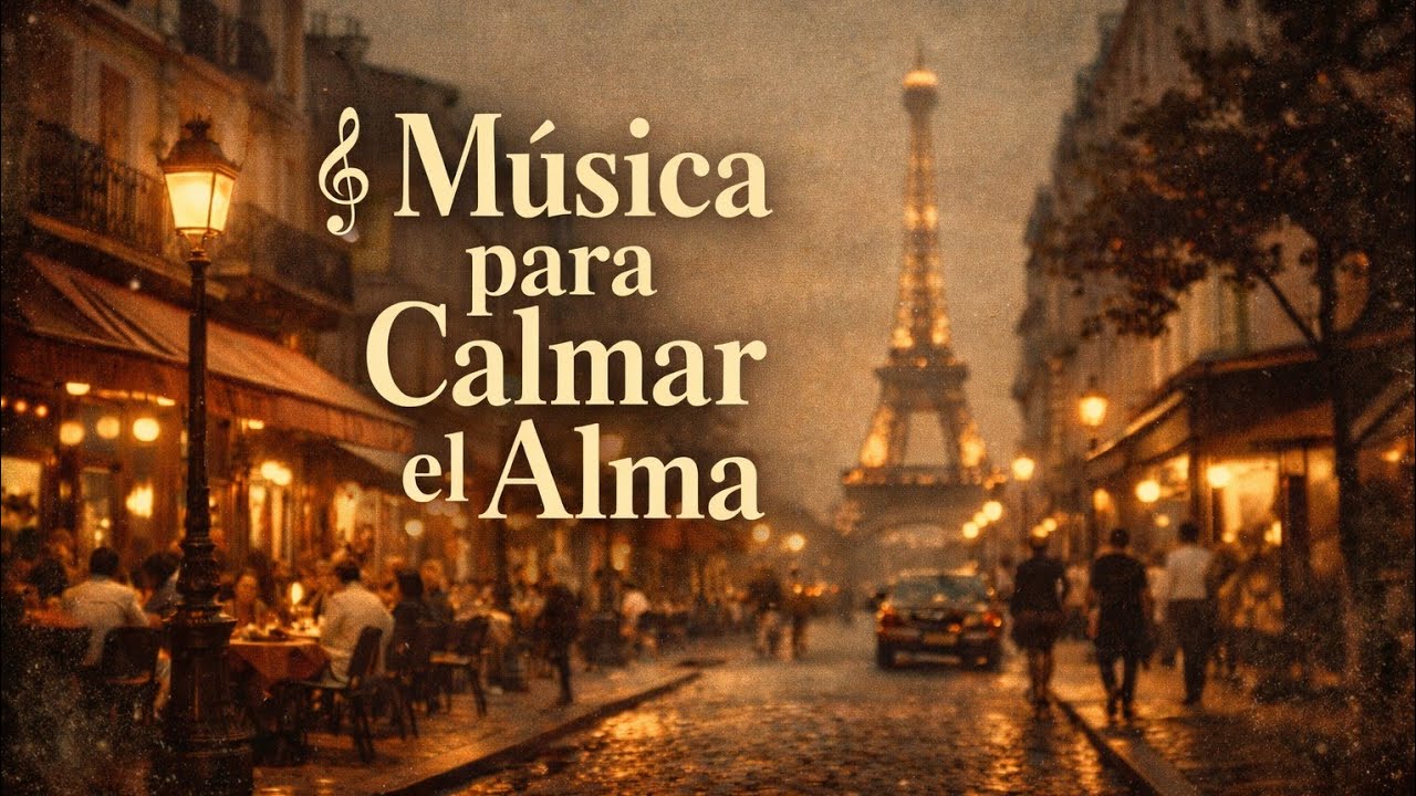 Música para Calmar el Alma – Noche en París 🌙