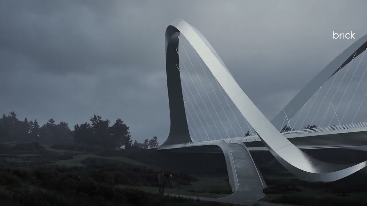 Zaha Hadid Architects   Conceptual Bridge Project