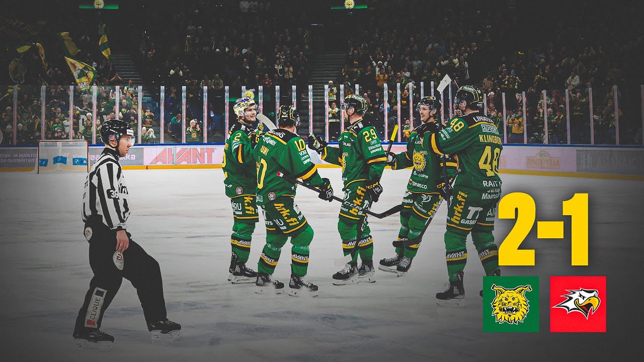 Fiilisvideo: Ilves katkaisi Sportin lennon Nokia Arenan illassa! 🔥