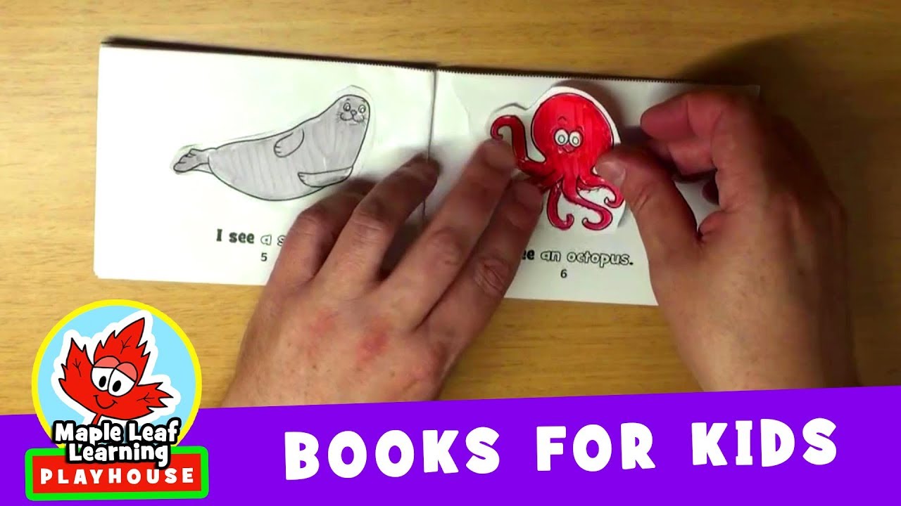 Aquarium Picture Book for Kids | Maple Leaf Learning Playhouse