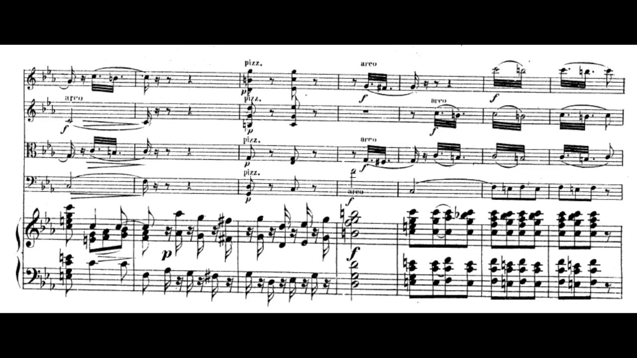 Rubinstein - Piano Quintet Op. 99