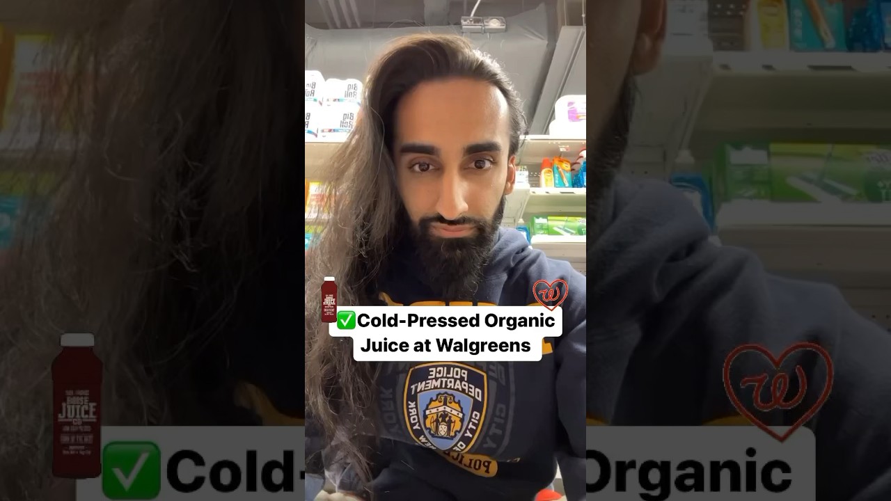 Organic Cold Pressed Juice at Walgreens! #walgreens #juice #groceryshopping