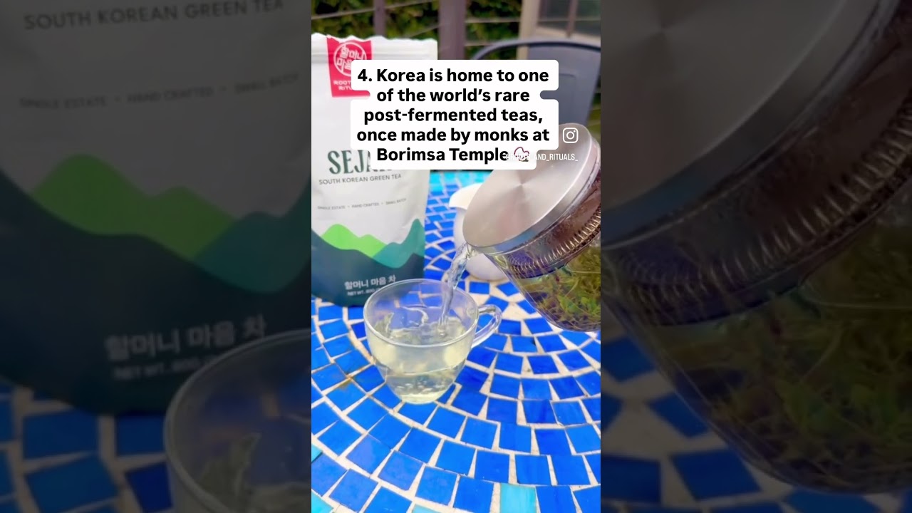 🌿 5 Things You (Probably) Didn&rsquo;t Know About Korean Tea 🌿
