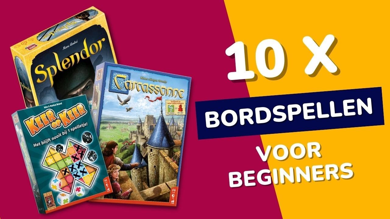 De 10 leukste bordspellen voor beginners!
