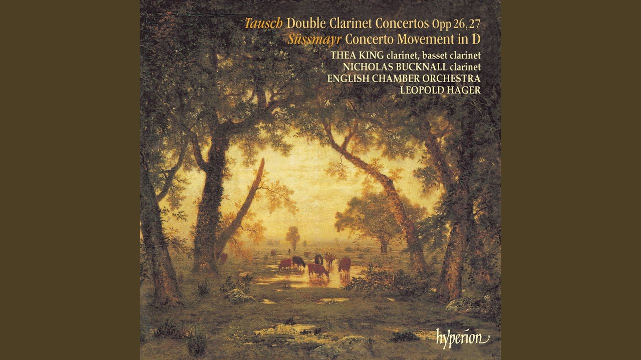 Tausch: Concerto No. 2 for 2 Clarinets in B-Flat Major, Op. 26: I. Grave &ndash; Allegro