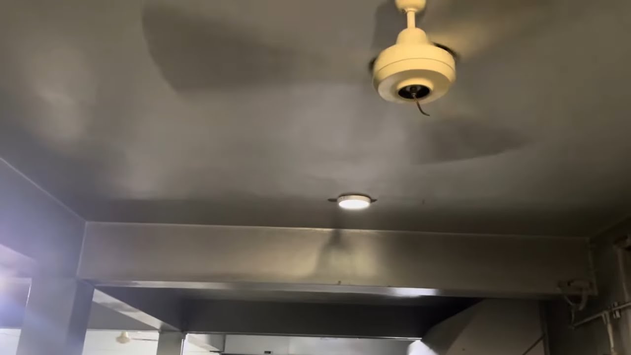 Ceiling Fans At Yordys Street Food (Short Video)(Fall 2025)