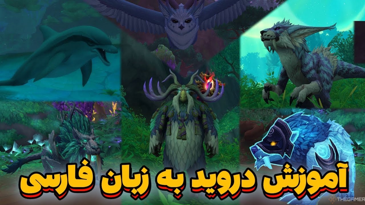 آموزش کلاس دروید به زبان فارسی world of warcraft