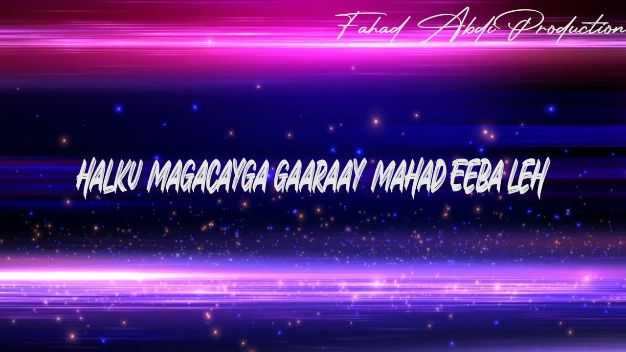 Ilkacase Qays | Maduusha | Official Audio Lyrics 2023