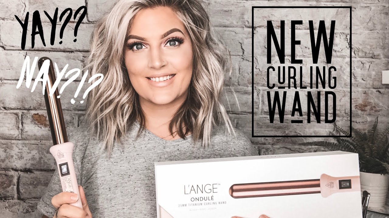 MESSY CURLS HAIR TUTORIAL | New L'ange Wand