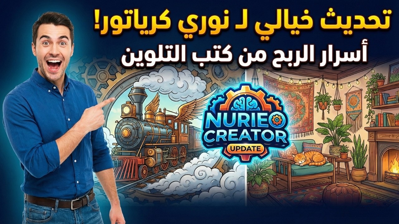 تصميم كتب التلوين بالذكاء الاصطناعي للربح من أمازون