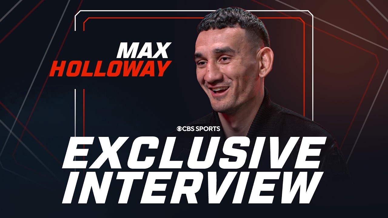 Max Holloway previews BMF showdown vs Charles Oliveira, explains his iconic 'point down' gesture ✅