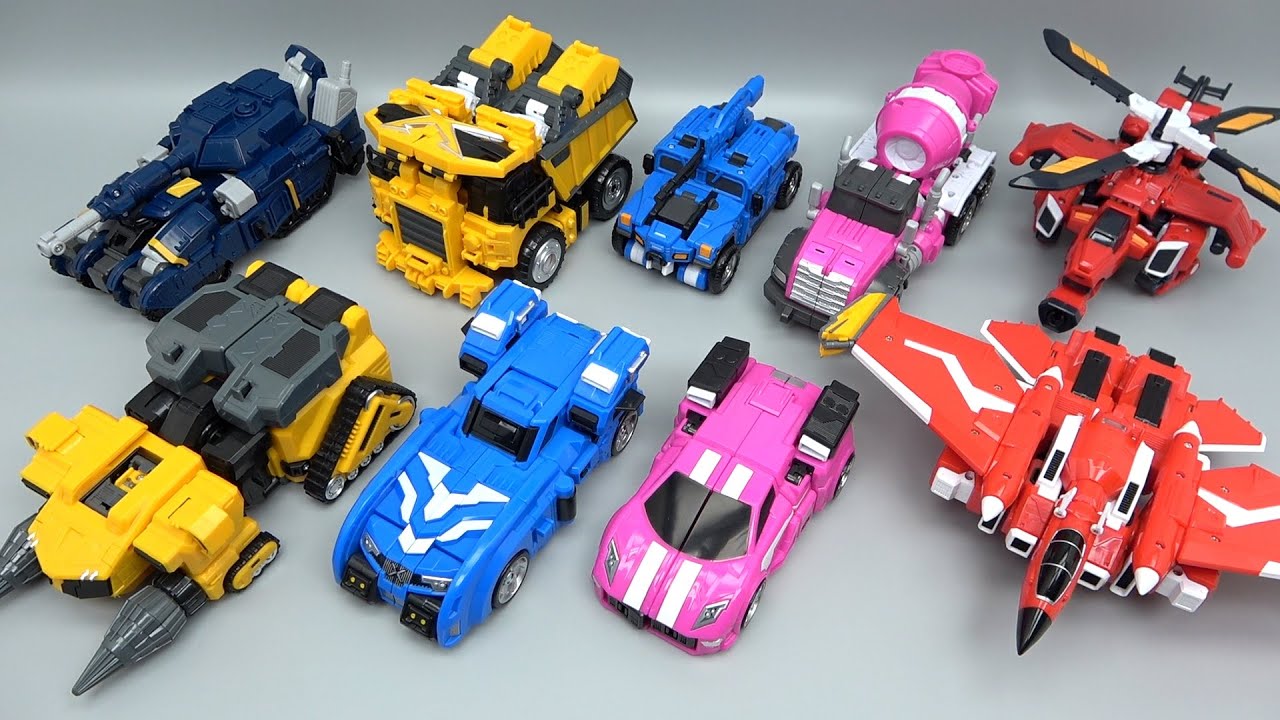 [미니특공대] 5단합체 특공펜타트론 4단합체 특공X트론 [miniforce] pentaXbot