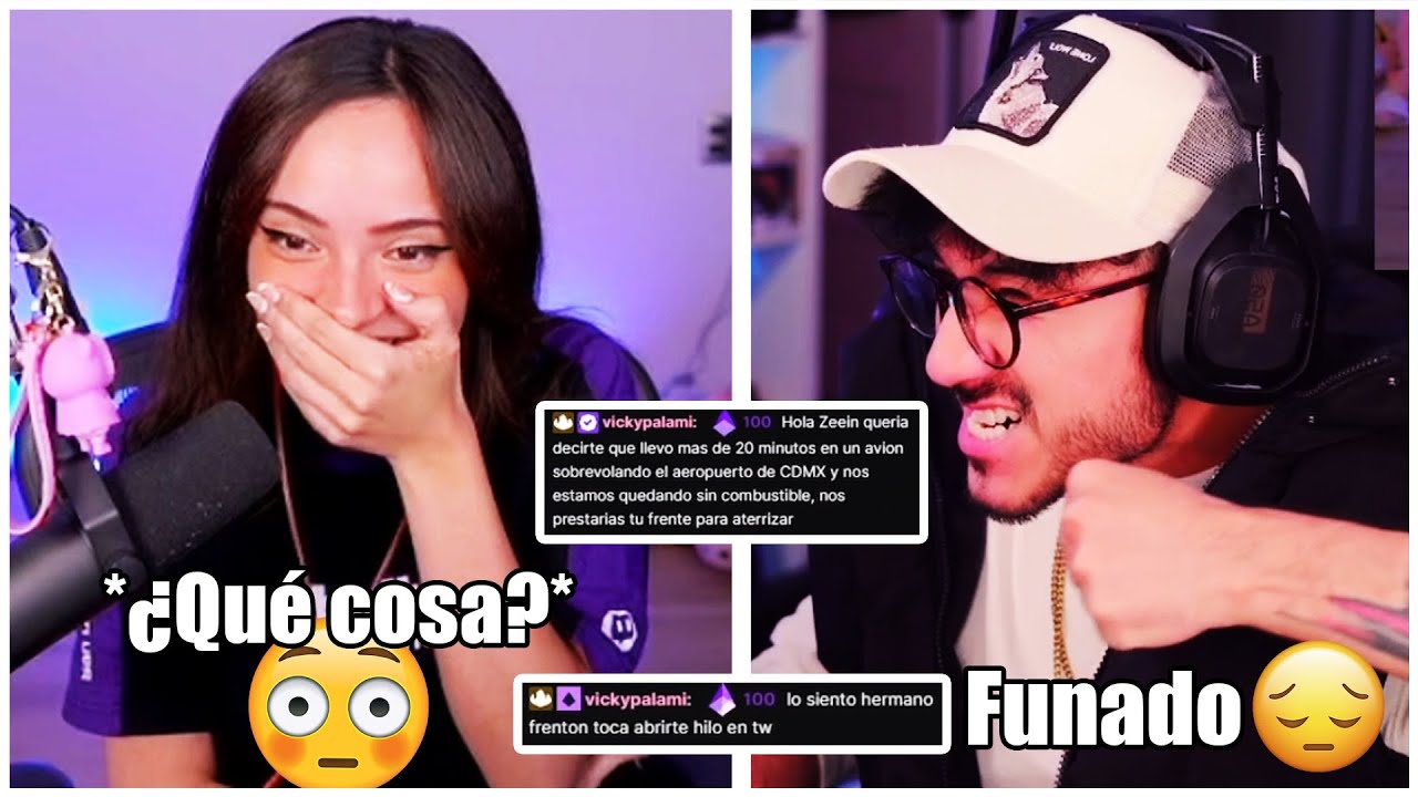 VickyPalami le hace UNA BROMA a Zein y Él REACCIONA de otra FORMA🤣