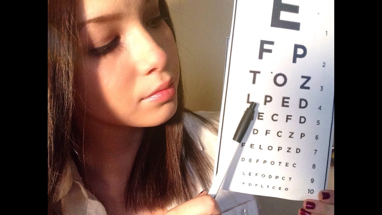 ASMR - Eye Exam Role-Play (Whispered)