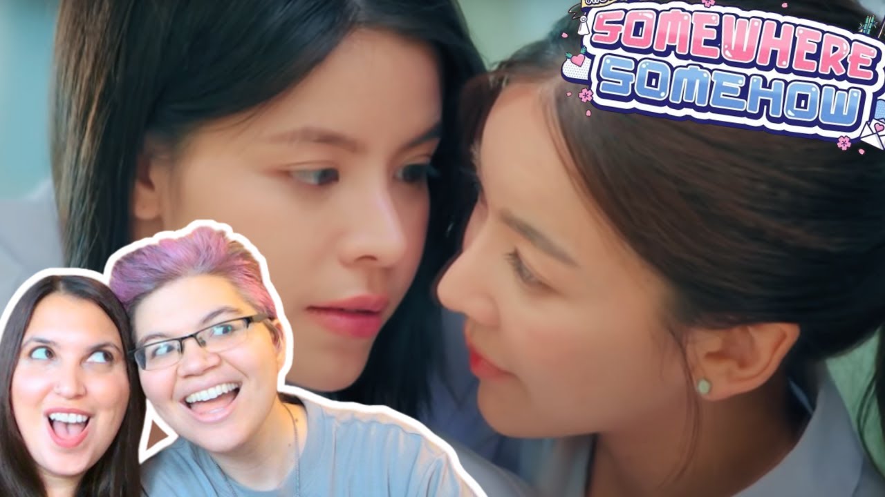 This is funny and cute too! Lesbian Couple Reacts to Somewhere Somehow ep 1