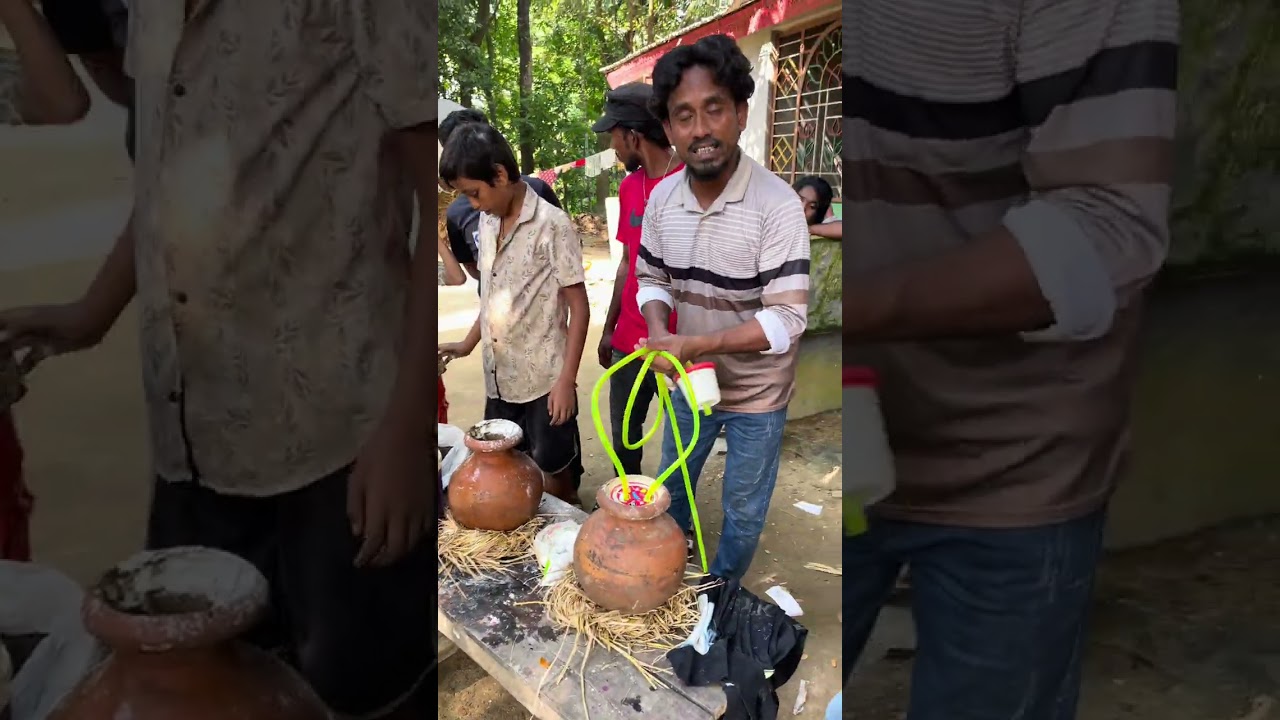 গোবর লবণ এবং কাপড় ধোয়ার সোডা দিয়ে গ্যাস আবিষ্কার করে তাক লাগিয়ে দিলো
