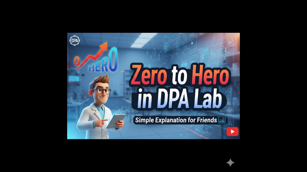 “Zero to Hero in DPA Lab | Simple Explanation for Friends 📊
