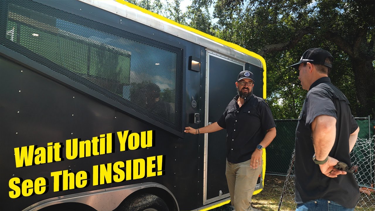World's Coolest  Job Site Trailer!