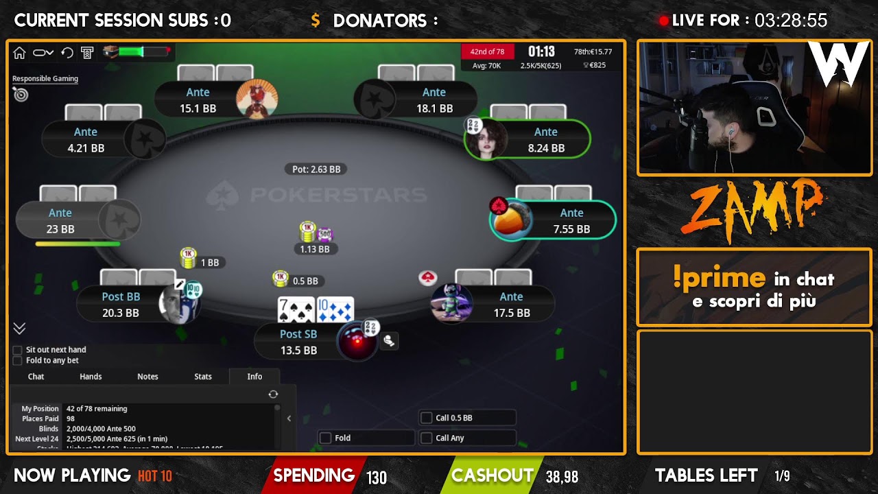 MICROMILLIONS NIGHT A CACCIA DELLA RUN PERDUTA!! | !wizard !stream