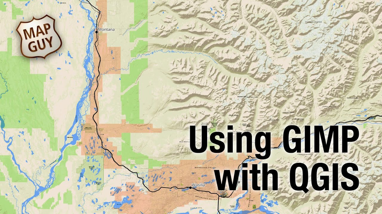 GIMP для QGIS (особенно GeoTIFF!)