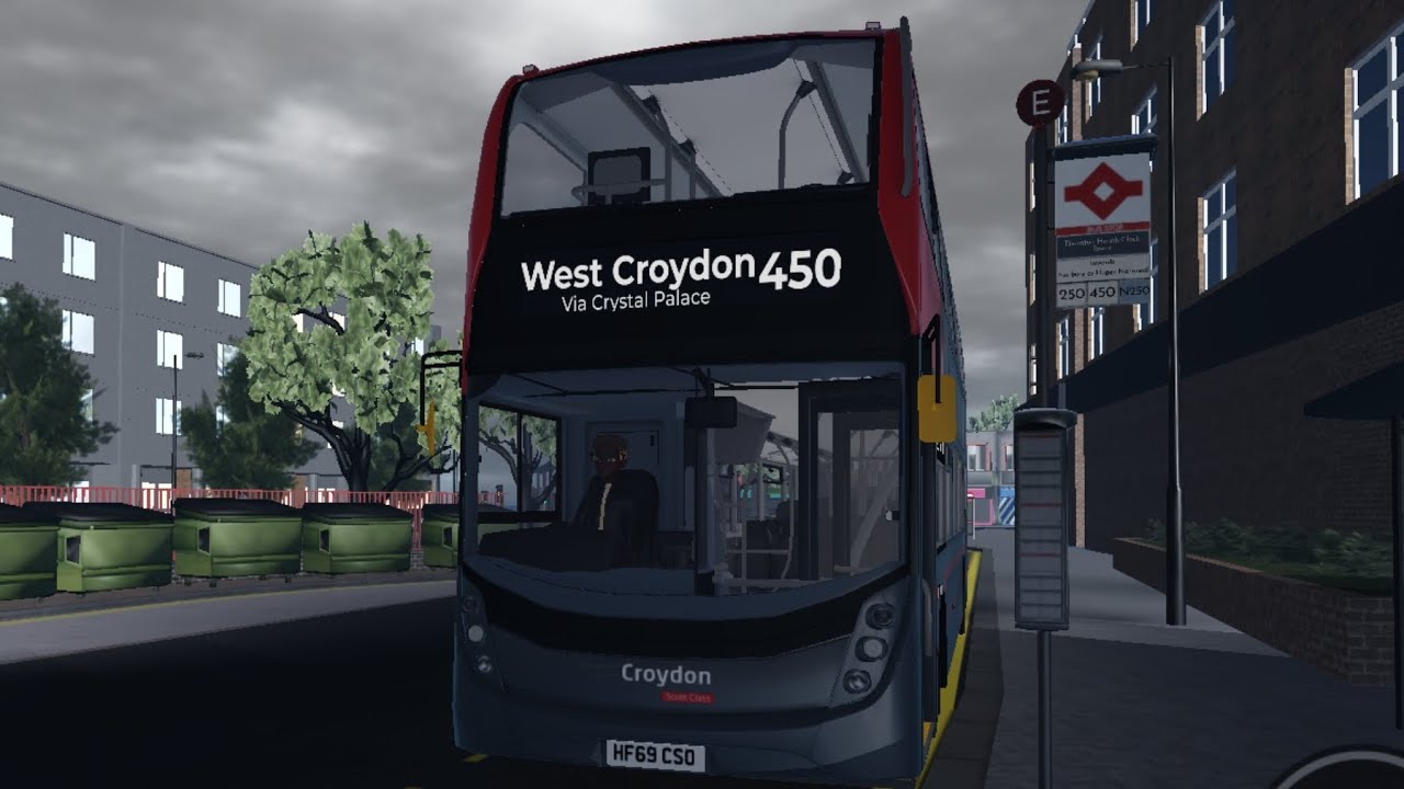 A Ride On Morebus 1676 On A 450 To Thornton Heath 