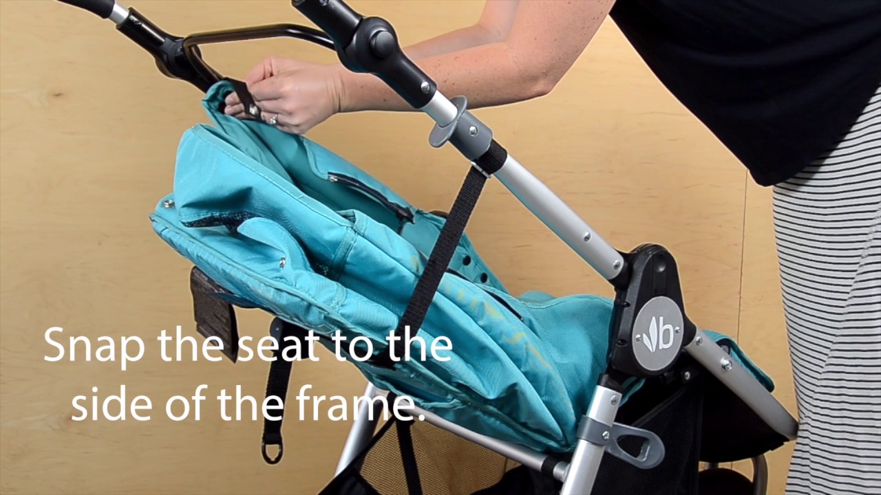 How-To: Attach 2016 / 2017 Bumbleride Seat Fabric